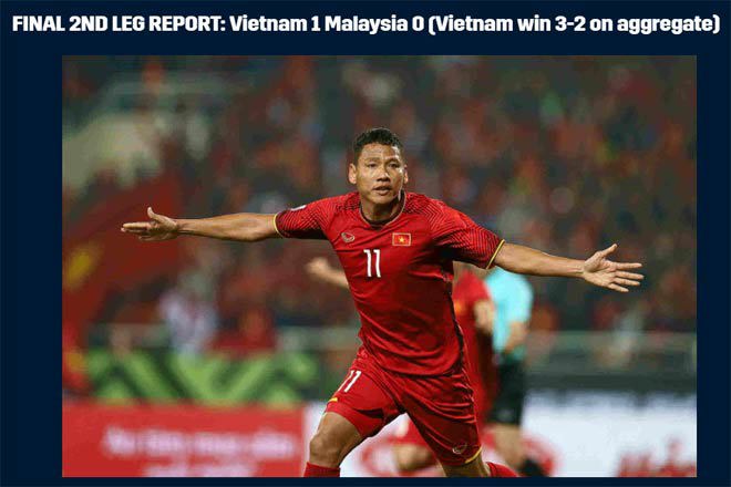 Báo chí châu Á chúc mừng mốc son chói lọi của Bóng đá Việt Nam - Ảnh 1