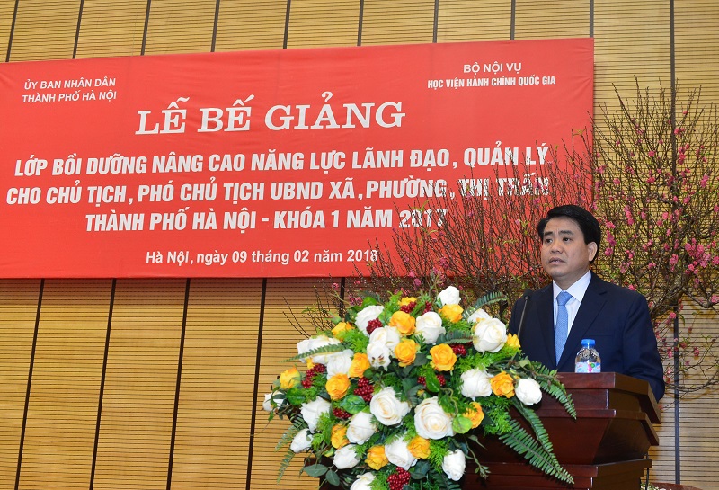 Chủ tịch Nguyễn Đức Chung: Vận dụng hiệu quả kiến thức lý luận vào thực tiễn từng địa phương - Ảnh 1