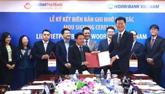 LienVietPostBank hợp tác cùng Woori Bank Việt Nam cung cấp nhiều dịch vụ trên ví Việt - Ảnh 1
