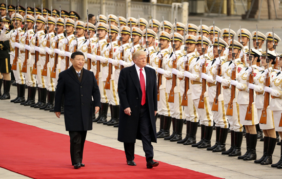 Toàn cảnh lễ đón chính thức Tổng thống Trump tại Trung Quốc - Ảnh 5
