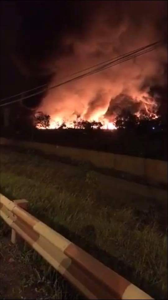 Cháy dữ dội tại công ty môi trường ở tỉnh Hải Dương - Ảnh 2