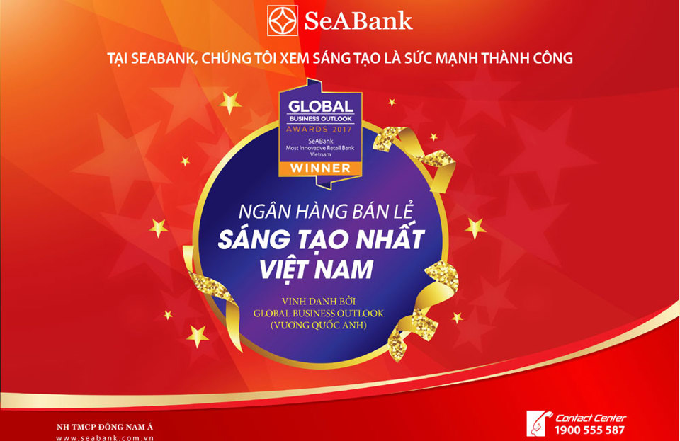 SeABank được Global Business Outlook trao vinh danh “Ngân hàng bán lẻ sáng tạo nhất Việt Nam” - Ảnh 1