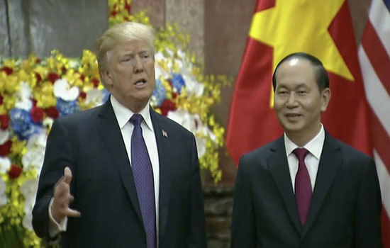 Toàn cảnh Tổng thống Hoa Kỳ Donald Trump thăm Việt Nam - Ảnh 10