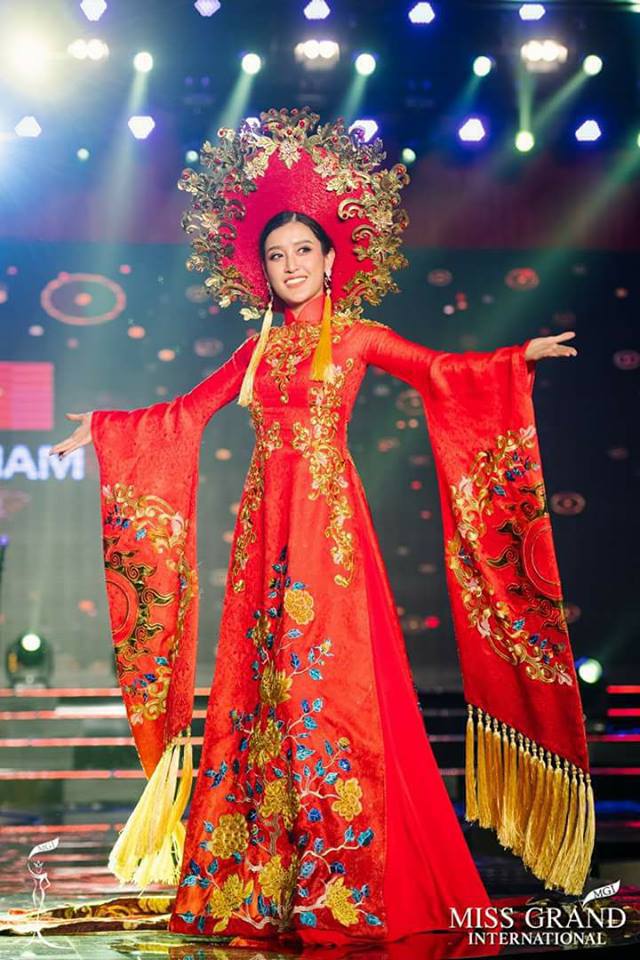 Huyền My lọt vào top 10 thí sinh Hoa hậu Hòa bình Quốc tế 2017 - Ảnh 1
