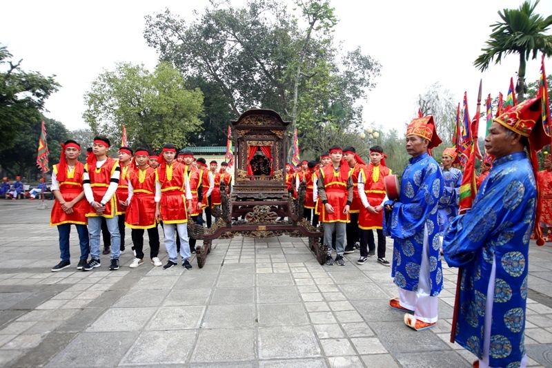 Ngày mai (21/2), Lễ hội đền Hai Bà Trưng nhận danh hiệu Di sản văn hóa phi vật thể quốc gia - Ảnh 7