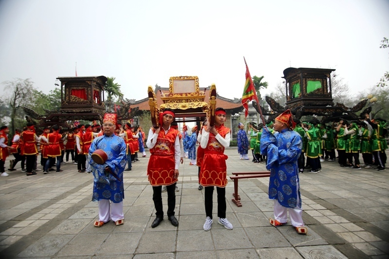 Ngày mai (21/2), Lễ hội đền Hai Bà Trưng nhận danh hiệu Di sản văn hóa phi vật thể quốc gia - Ảnh 8