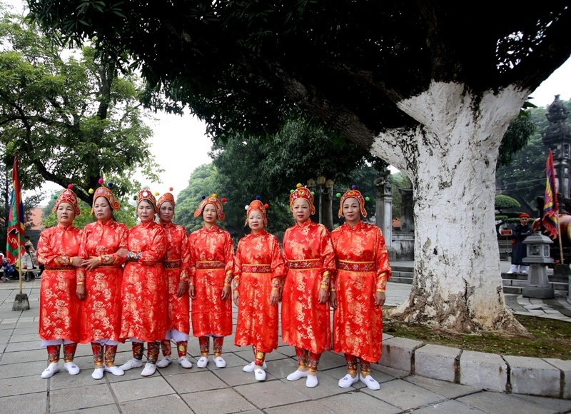 Ngày mai (21/2), Lễ hội đền Hai Bà Trưng nhận danh hiệu Di sản văn hóa phi vật thể quốc gia - Ảnh 10
