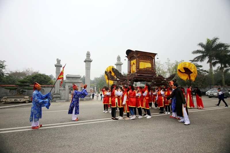 Ngày mai (21/2), Lễ hội đền Hai Bà Trưng nhận danh hiệu Di sản văn hóa phi vật thể quốc gia - Ảnh 13