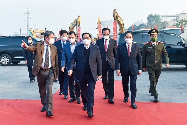 Thủ tướng dự lễ khởi công một số dự án hạ tầng chiến lược để Hưng Yên ‘tự lực phát triển’ - Ảnh 3
