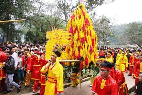 Lễ hội đền Sóc năm 2018: Sẽ không còn tranh cướp “giò hoa tre” - Ảnh 1