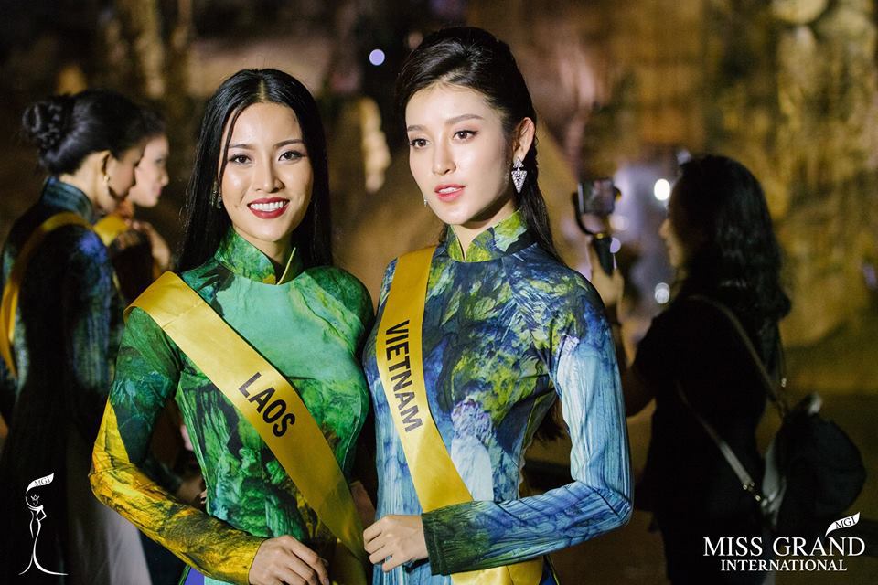 Mỹ nhân thế giới xúng xính trong áo dài Việt Nam - Ảnh 3
