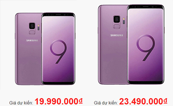 Giá Galaxy S9 tại Việt Nam sẽ khoảng 20 triệu đồng - Ảnh 1