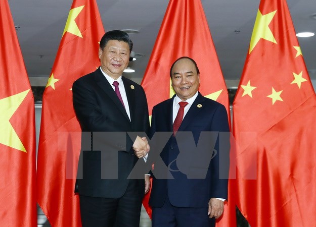Thủ tướng Nguyễn Xuân Phúc hội kiến Tổng Bí thư, Chủ tịch Trung Quốc - Ảnh 1