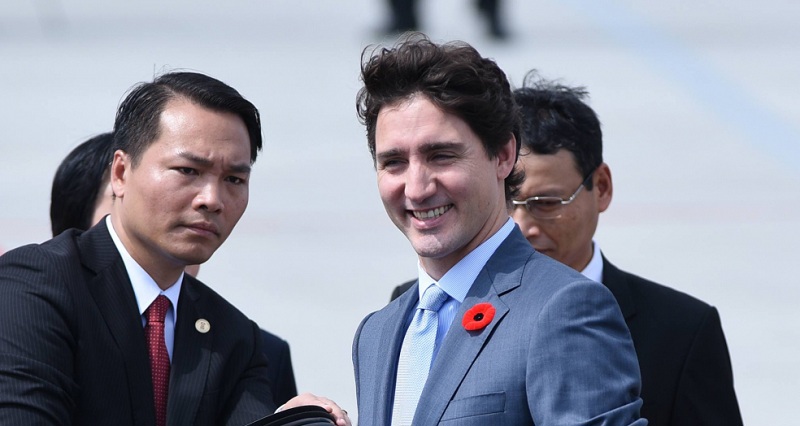 Thủ tướng Canada đã đến Đà Nẵng dự Tuần lễ cấp cao APEC - Ảnh 1