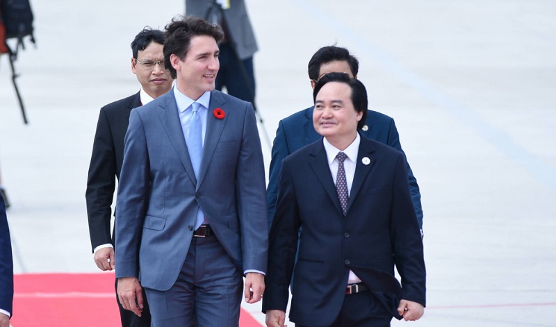 Thủ tướng Canada đã đến Đà Nẵng dự Tuần lễ cấp cao APEC - Ảnh 3