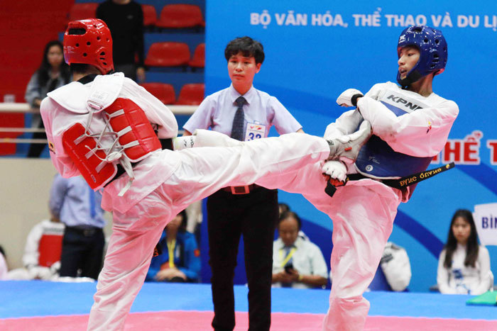 Taekwondo TP Hồ Chí Minh chiếm ưu thế tại Đại hội Thể thao toàn quốc - Ảnh 2