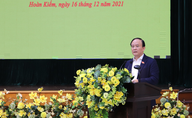 Chủ tịch HĐND TP Nguyễn Ngọc Tuấn: Quận Hoàn Kiếm chủ động phối hợp, sớm giải quyết kiến nghị của cử tri - Ảnh 2