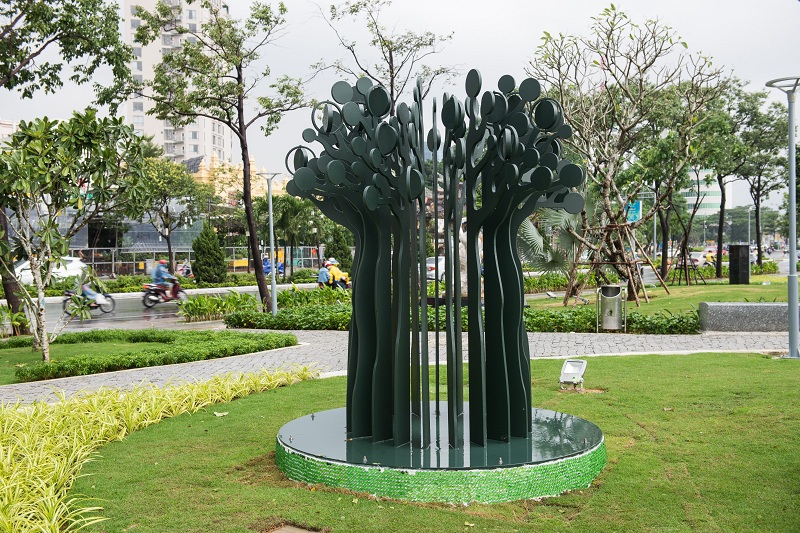 Độc đáo Công viên vườn tượng APEC - Ảnh 5