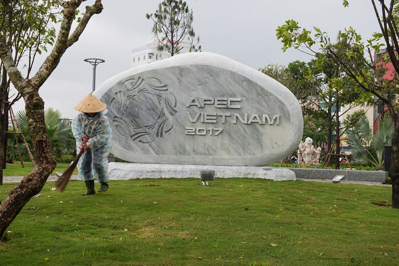 Độc đáo Công viên vườn tượng APEC - Ảnh 1