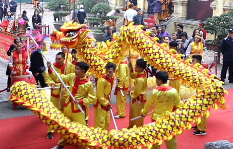 Cận cảnh Lễ dâng hương Khai Xuân tại Hoàng thành Thăng Long - Ảnh 1