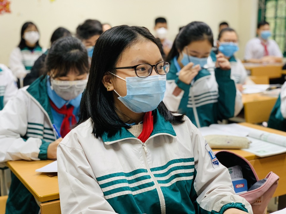 Học sinh ở Thanh Xuân, Thanh Trì, Gia Lâm chuyển học trực tuyến hoàn toàn từ 4/1/2022