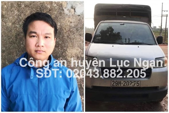 T&agrave;i xế Nguyễn Văn D&acirc;n v&agrave; chiếc xe g&acirc;y tai nạn.