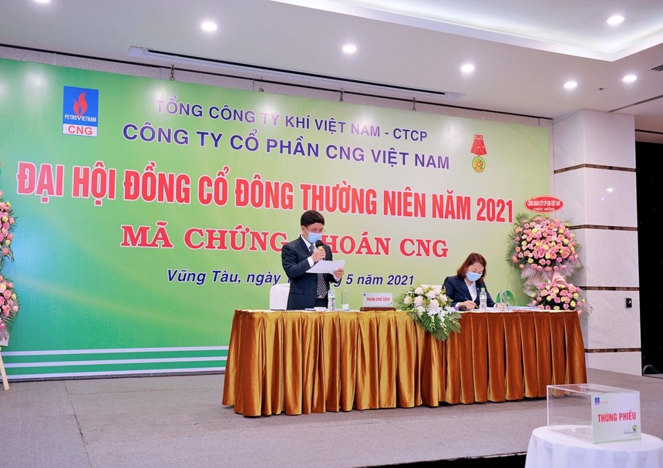 Đại hội đồng cổ đ&ocirc;ng tham gia quyết định Chiến lược ph&aacute;t triển CNG Việt Nam