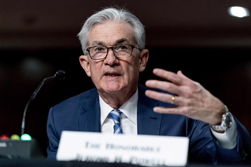 Chủ tịch CụcDự trữ Liên bang Mỹ Jerome Powell. Ảnh: AP