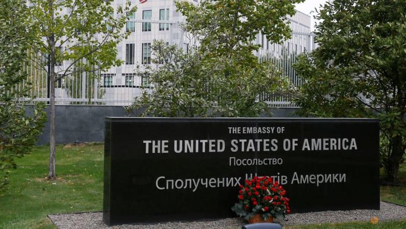 Đại sứ qu&aacute;n Mỹ tại Kiev&nbsp; hồi th&aacute;ng 10/2020. Ảnh:Reuters.