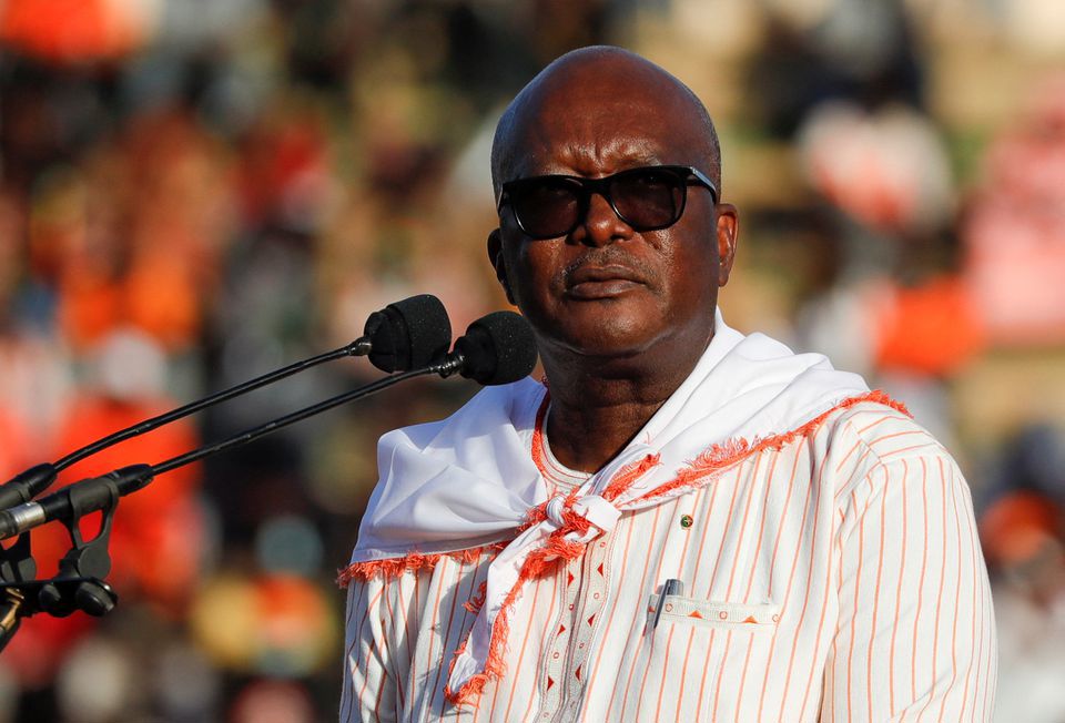 Tổng thống Burkina Faso được cho l&agrave; đ&atilde; bị c&aacute;c binh l&iacute;nh giam giữ. Ảnh:&nbsp;Reuters.