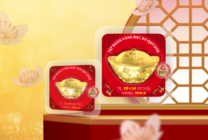 Một sản phẩm cũng được nhiều khách hàng lựa chọn, chính là “siêu phẩm” vàng ép vỉ Âu Vàng Phúc Long.