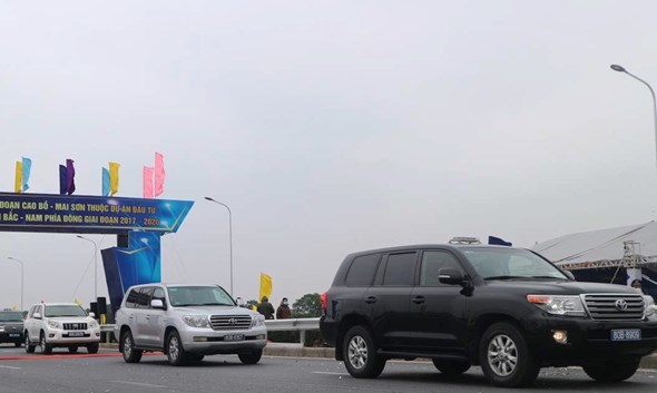  Cao tốc Cao Bồ - Mai Sơn chính thức thông xe - Ảnh 1