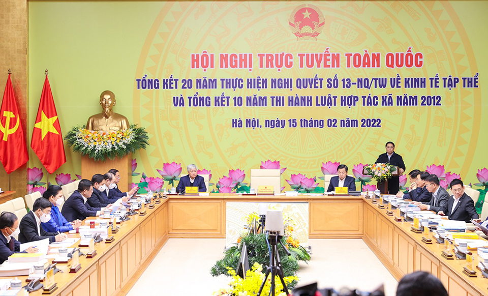 Thủ tướng Ch&iacute;nh phủ Phạm Minh Ch&iacute;nh chủ tr&igrave; Hội nghị.&nbsp;