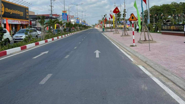 Quốc lộ 30 qua tỉnh Đồng Th&aacute;p. Ảnh: baogiaothong.vn