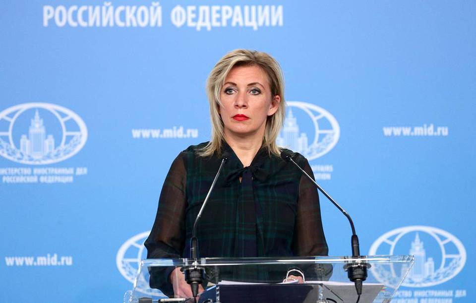 Người ph&aacute;t ng&ocirc;n Bộ Ngoại giao Nga Maria Zakharova. Ảnh: Tass