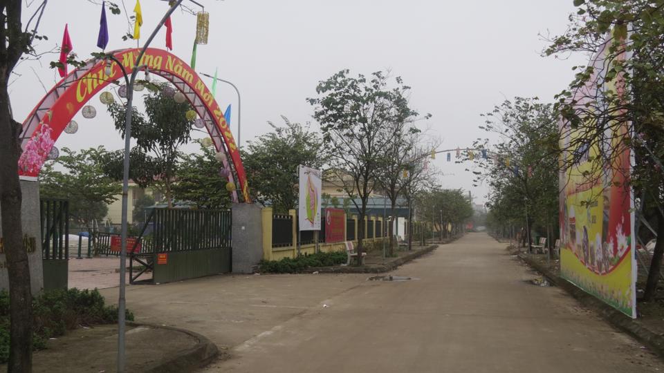 Khu Trung tâm văn hóa thể thao xã Hồng Vân được quy hoạch và xây dựng mới
