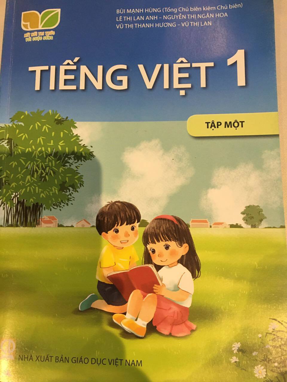 Bìa cuốn SGK Tiếng Việt 1- Bộ Kết nối tri thức với cuộc sống