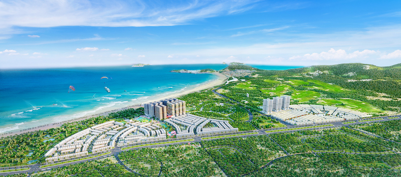 Phối cảnh dự &aacute;n Nhơn Hội New City.