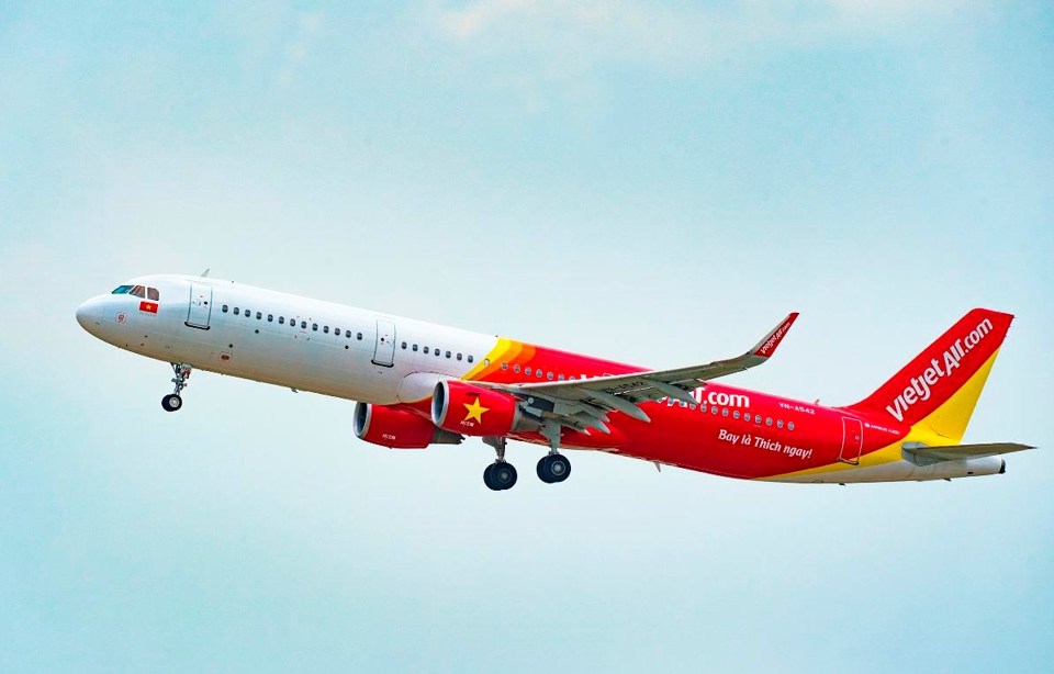 VietJet l&agrave; một trong ba h&atilde;ng h&agrave;ng kh&ocirc;ng tham gia v&agrave;o kế hoạch đ&oacute;n người Việt trở về từ Ukraine. Hai h&atilde;ng c&ograve;n lại l&agrave; Vietnam Airlines v&agrave; Bamboo Airway. Ảnh: VietJet