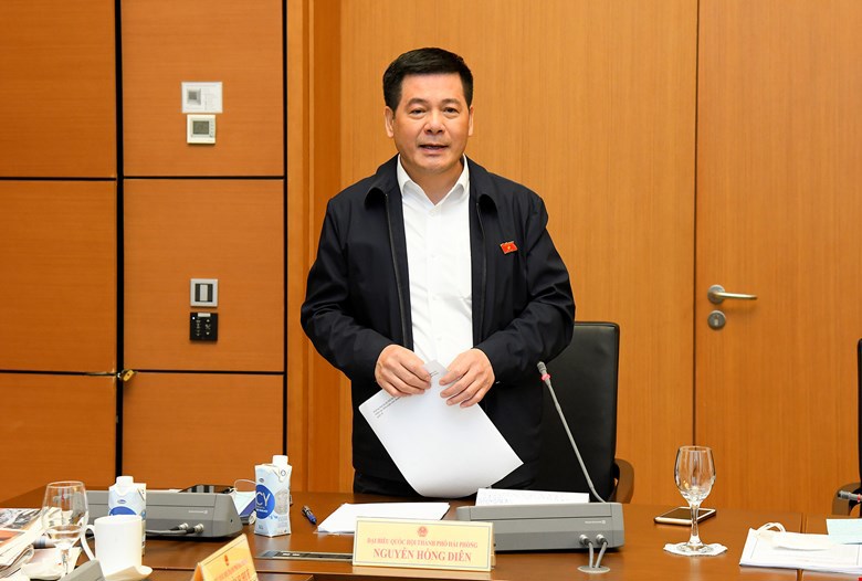 Bộ trưởng Bộ C&ocirc;ng Thương Nguyễn Hồng Di&ecirc;n sẽ trả lời ch&iacute;nh tại phi&ecirc;n chất vấn đề nội dung thứ nhất