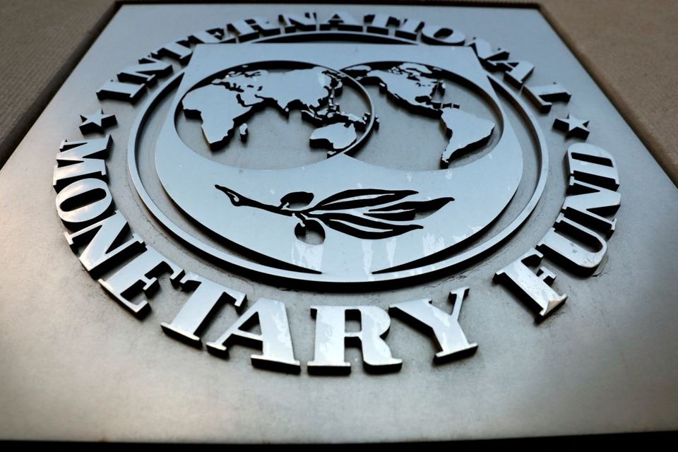 Logo Quỹ tiền tệ quốc tế. Ảnh: Reuters
