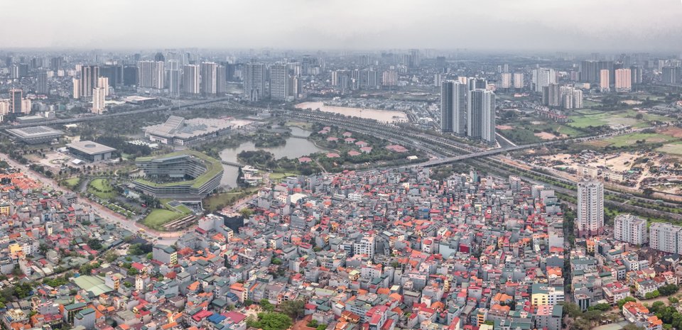 Quy hoạch đô thị, kinh tế xã hội để phát triển kinh tế thủ đô. Ảnh Phú Đức