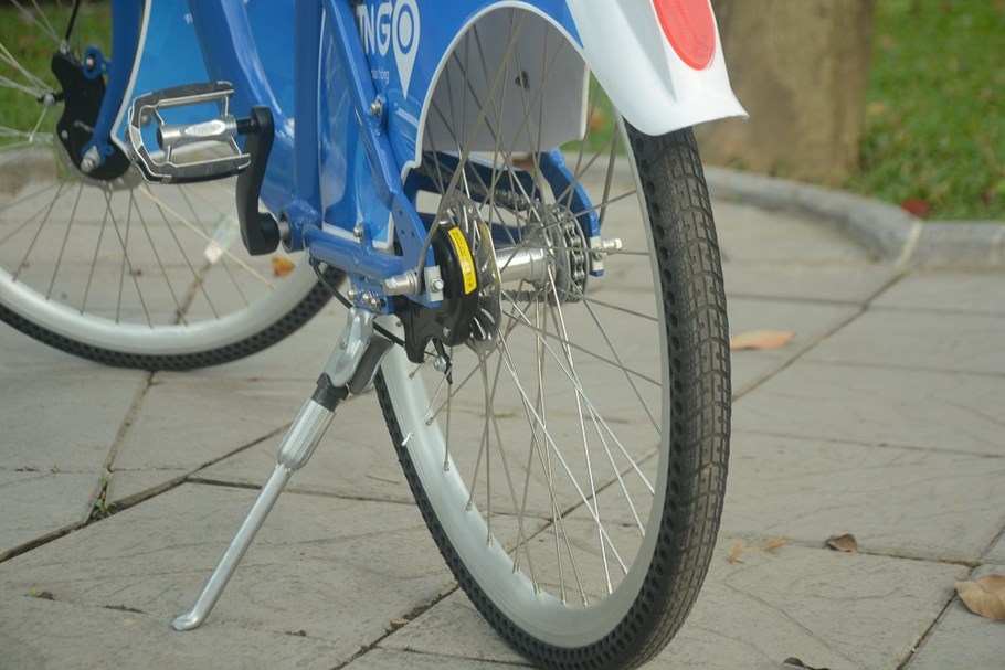 Ngắm mẫu xe đạp công cộng sắp được triển khai ở Hà Nội - Ảnh 4