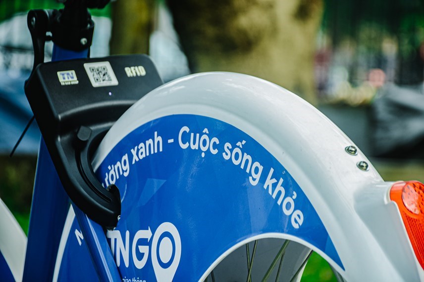 Ngắm mẫu xe đạp công cộng sắp được triển khai ở Hà Nội - Ảnh 5