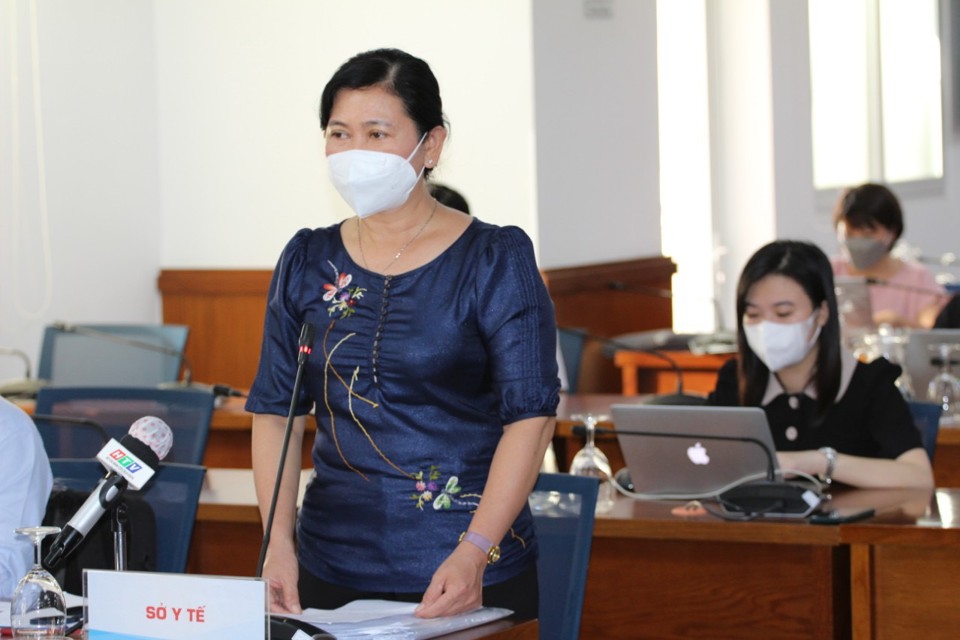 B&agrave; Nguyễn Thị Huỳnh Mai khẳng định chưa thể xem Covid-19 l&agrave; bệnh lưu h&agrave;nh.
