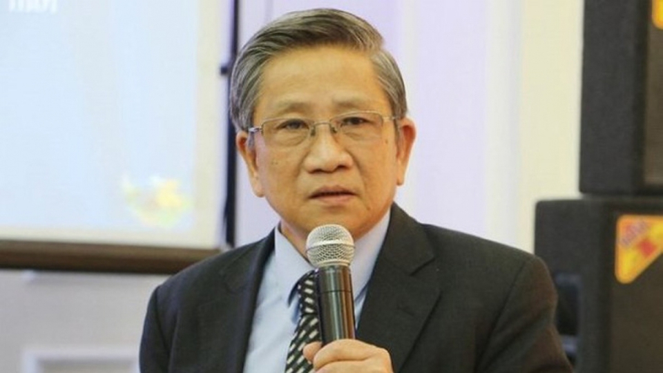 GS Nguyễn Minh Thuyết- Tổng Chủ biên chương trình GDPT 2018 (Ảnh: VOV)
