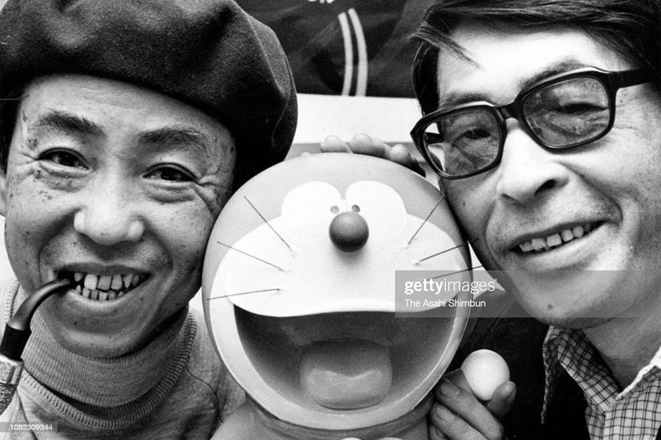 Motoo Abiko (phải) v&agrave; Hiroshi Fujimoto. Ảnh:&nbsp;Gettyimages