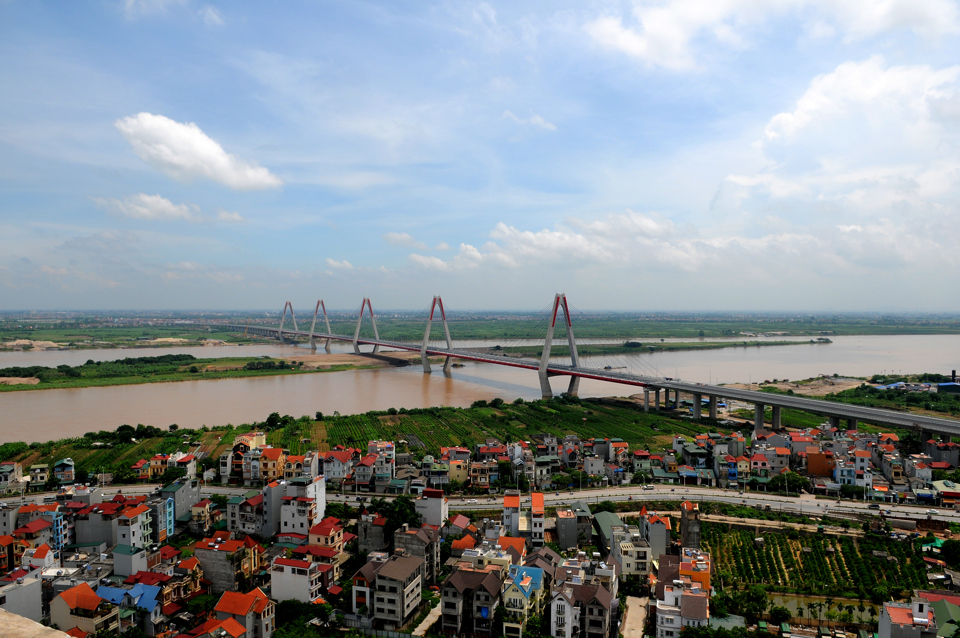 Quy hoạch phân khu hai bên sông Hồng để phát triển kinh tế-xã hội Thủ đô. Ảnh Thanh Hải