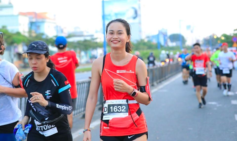 Giải chạy Marathon TP Hồ Ch&iacute; Minh năm 2021. (Ảnh: MXH).