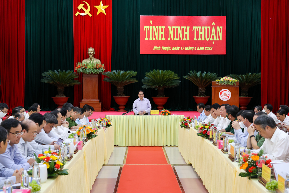 Ninh Thuận cần biến thách thức thành cơ hội, động lực phát triển - Ảnh 1